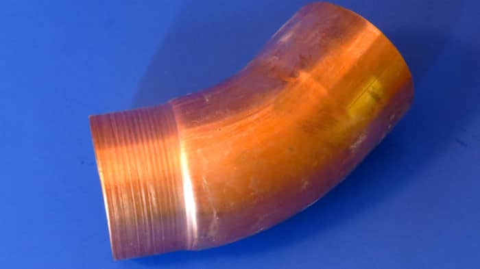 40 Degree Smooth Copper Elbow