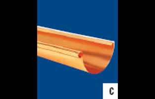 Euro Copper Gutter