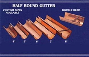 half-round gutters