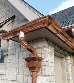 Copper Gutters Cost Are They Worth It Copper Vs Aluminum