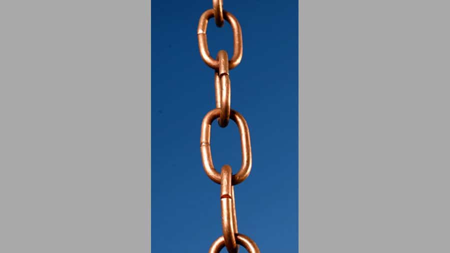 Traditional Link Copper Chain