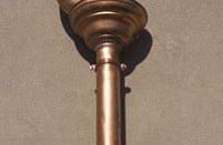 copper downspout