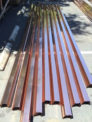 Chop & Drop Gutters from Kobett kobett metals chop and drop gutters