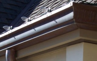 copper gutter system