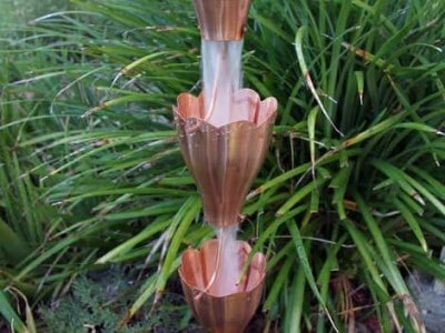 copper rain chain