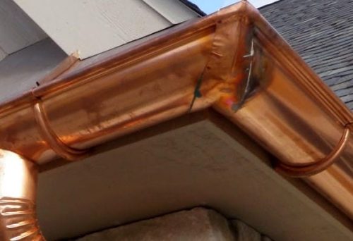 Copper Gutters