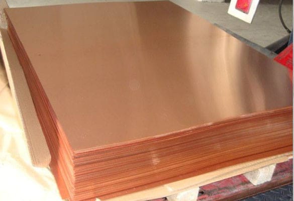 copper sheets for building and roofing