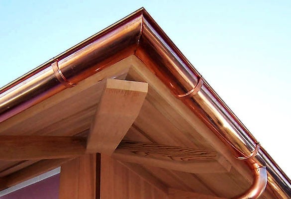 euracraft copper gutters