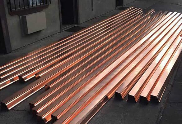 copper gutters in bulk